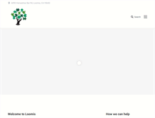 Tablet Screenshot of loomischamber.com